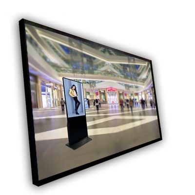 Pulgada 4k de la pantalla táctil de la señalización de Digitaces del soporte de la pared de la publicidad del LCD 49