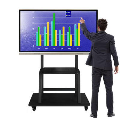 Educación Smart Digital Whiteboard interactivo portátil electrónico de 65 pulgadas