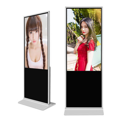 señalización capacitiva de Digitaces de la pantalla táctil de 49-inch Windows I5 LCD para el anuncio