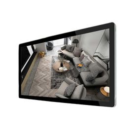 soporte de la pared señalización digital de 49 pulgadas con el jugador de la publicidad de la pantalla táctil HD LCD para la alameda