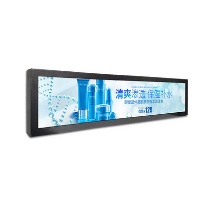 La ROM 8GB EMMC LCD de Ethernet de la publicidad de la exhibición del producto estiró la señalización de Digitaces