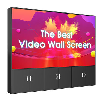 Haciendo publicidad de la pantalla táctil que empalma Lcd exhiba los paneles de pared video 55&quot; 0.53m m x 0.53m m