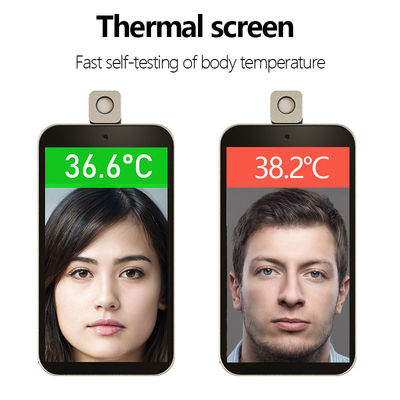 termómetro infrarrojo de 2.5W HD Ai con el reconocimiento de cara a prueba de polvo
