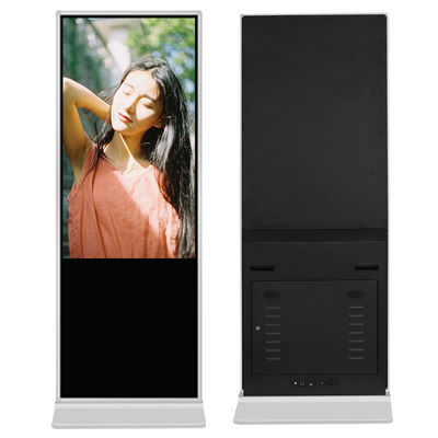 señalización capacitiva de Digitaces de la pantalla táctil de 49-inch Windows I5 LCD para el anuncio